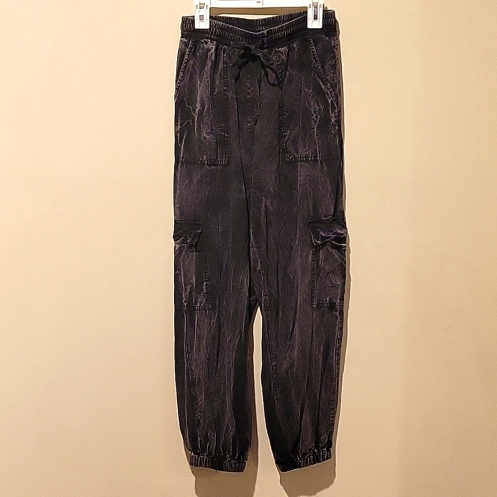 ❤️ HAYDEN LOS ANGELES HIGH RISE TENCEL CARGO JOGGERS, SMALL